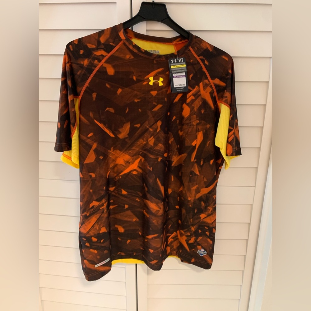 Under Armour fitted t-shirt, heatgear in XXL